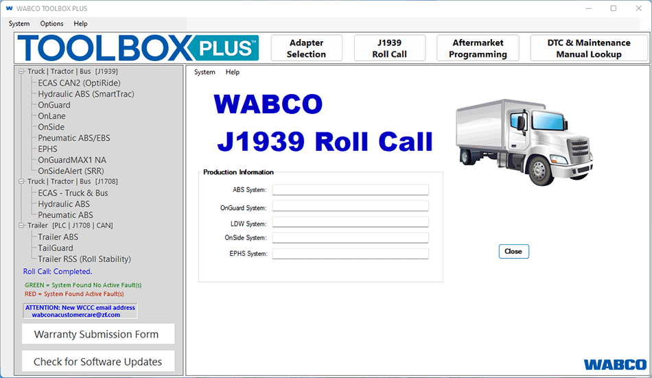 Wabco ToolBox